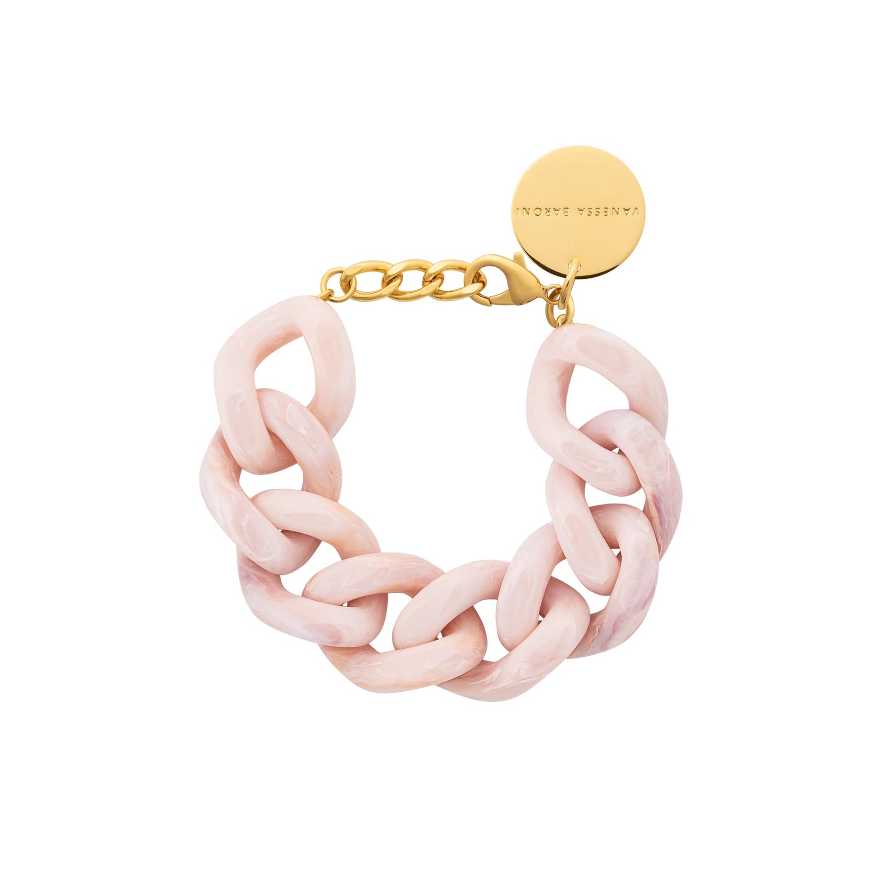 Vanessa Baroni Great Bracelet - Ivory Rose Marble
