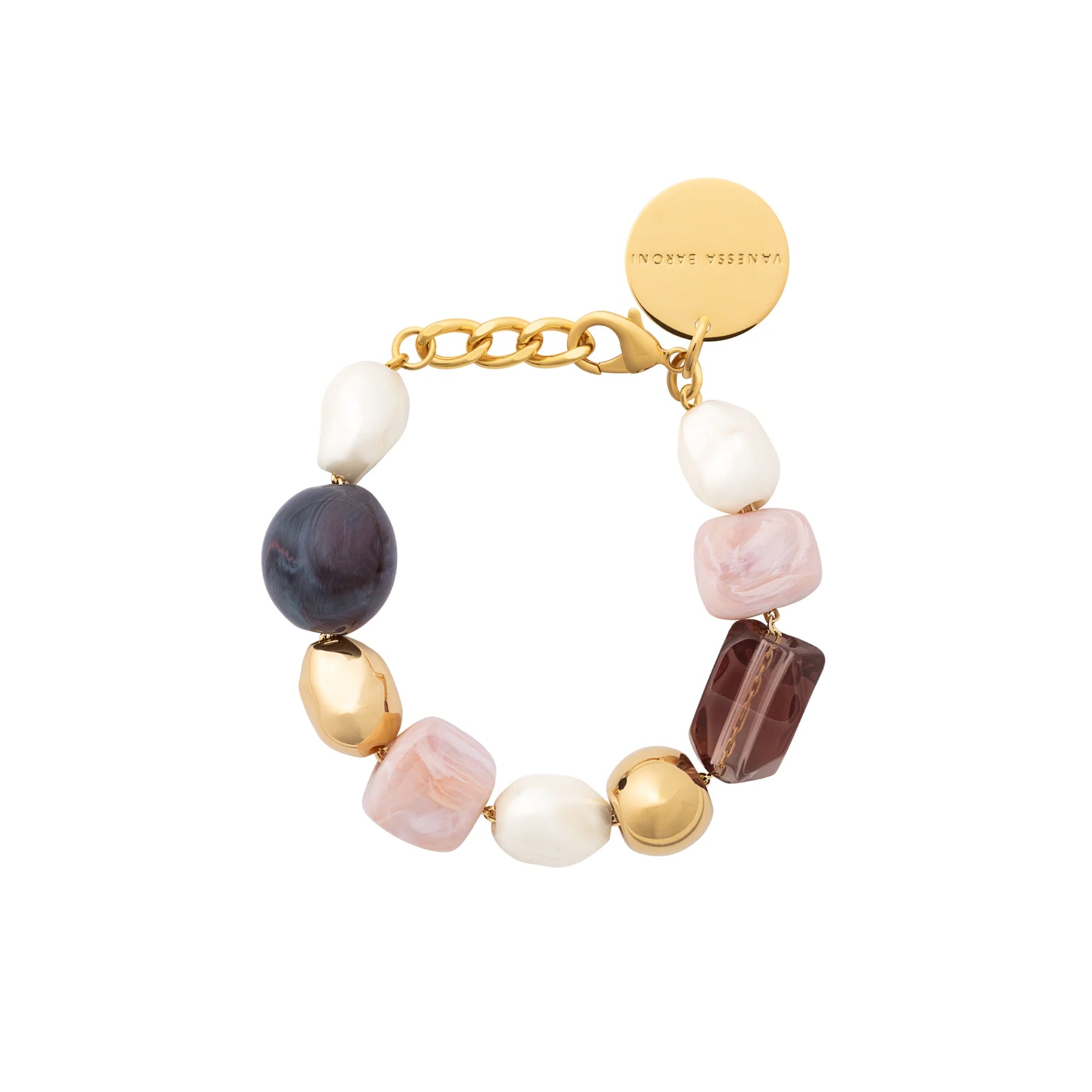 Vanessa Baroni Ibiza Bracelet - Rose Marble
