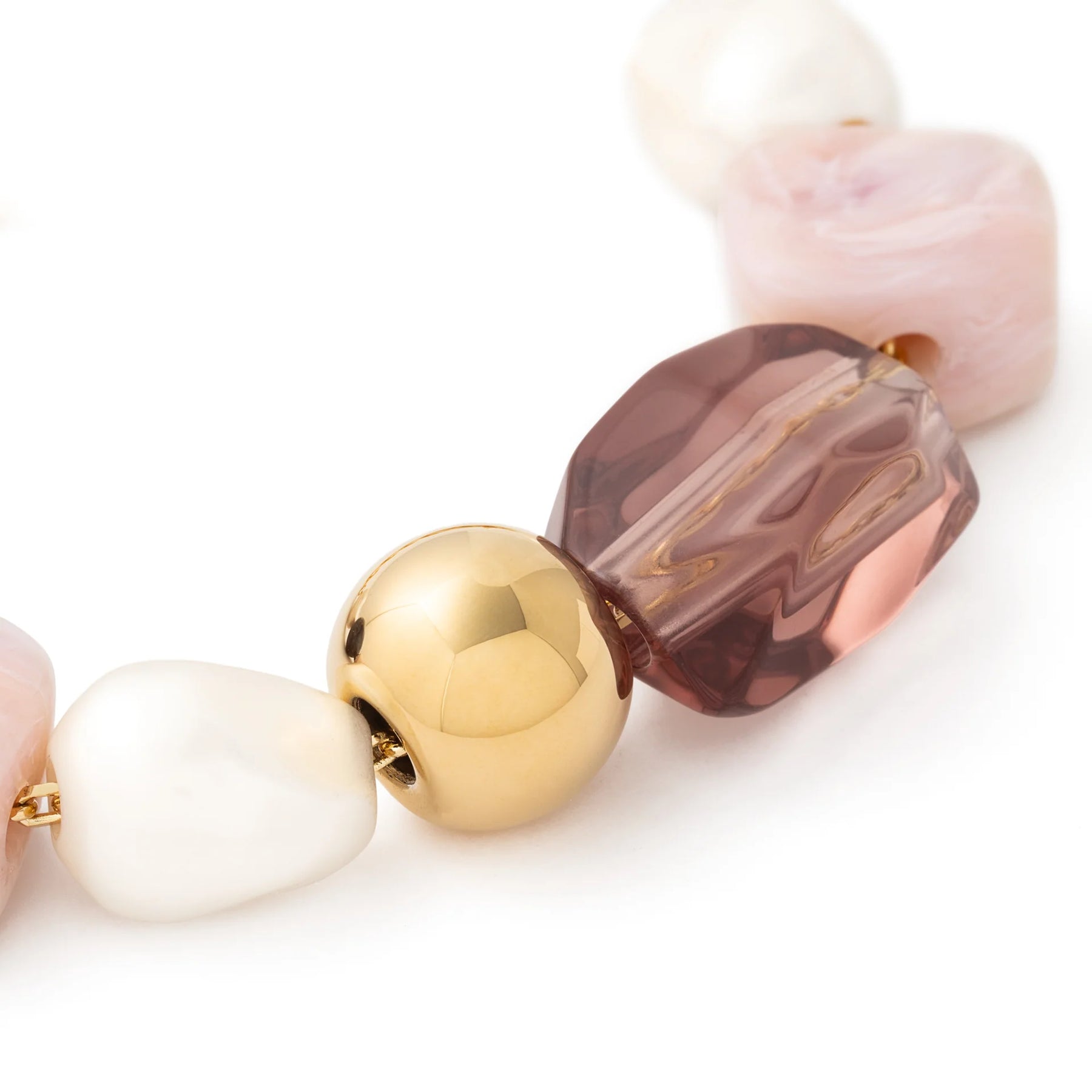 Vanessa Baroni Ibiza Bracelet - Rose Marble