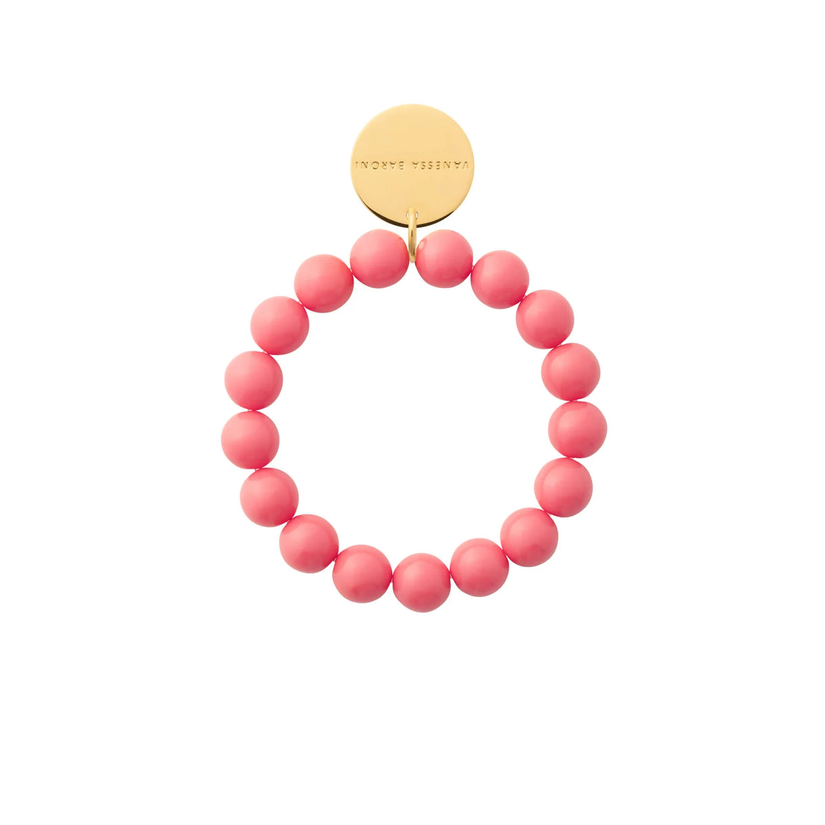 Vanessa Baroni Mini Brads Flex Bracelet in Flamingo