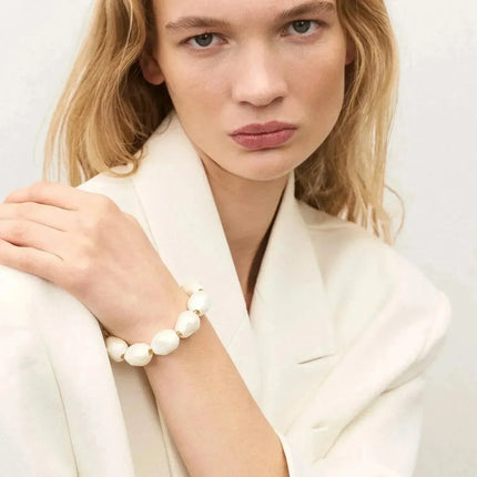 Vanessa Baroni Pearl Bracelet