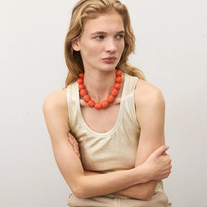 You added <b><u>Vanessa Baroni Raffia Beads in Orange</u></b> to your cart.
