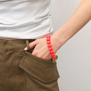 You added <b><u>VBARONI Mini Beads Bracelet in Neon coral</u></b> to your cart.