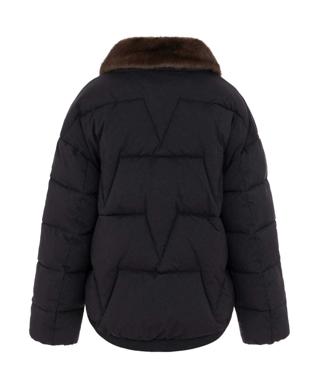 Vegancode 20390 Faux Fur Jacket in Black