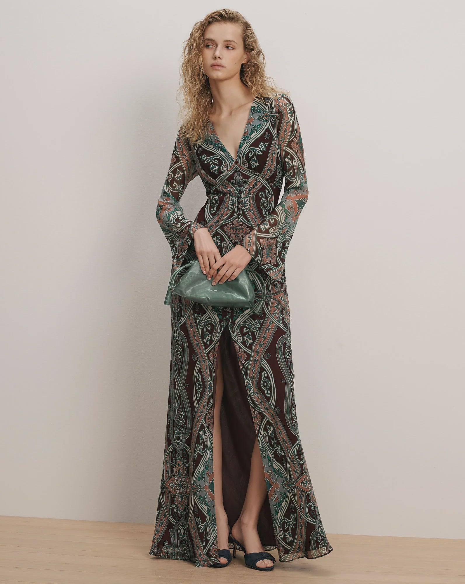 Veronica Beard Daciana Dress - Raisin Multi