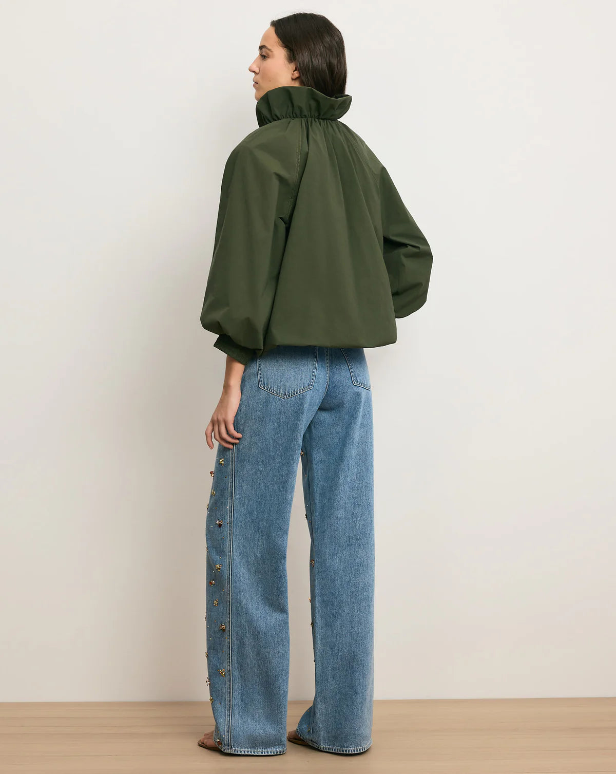 Veronica Beard Circe Jacket in Army