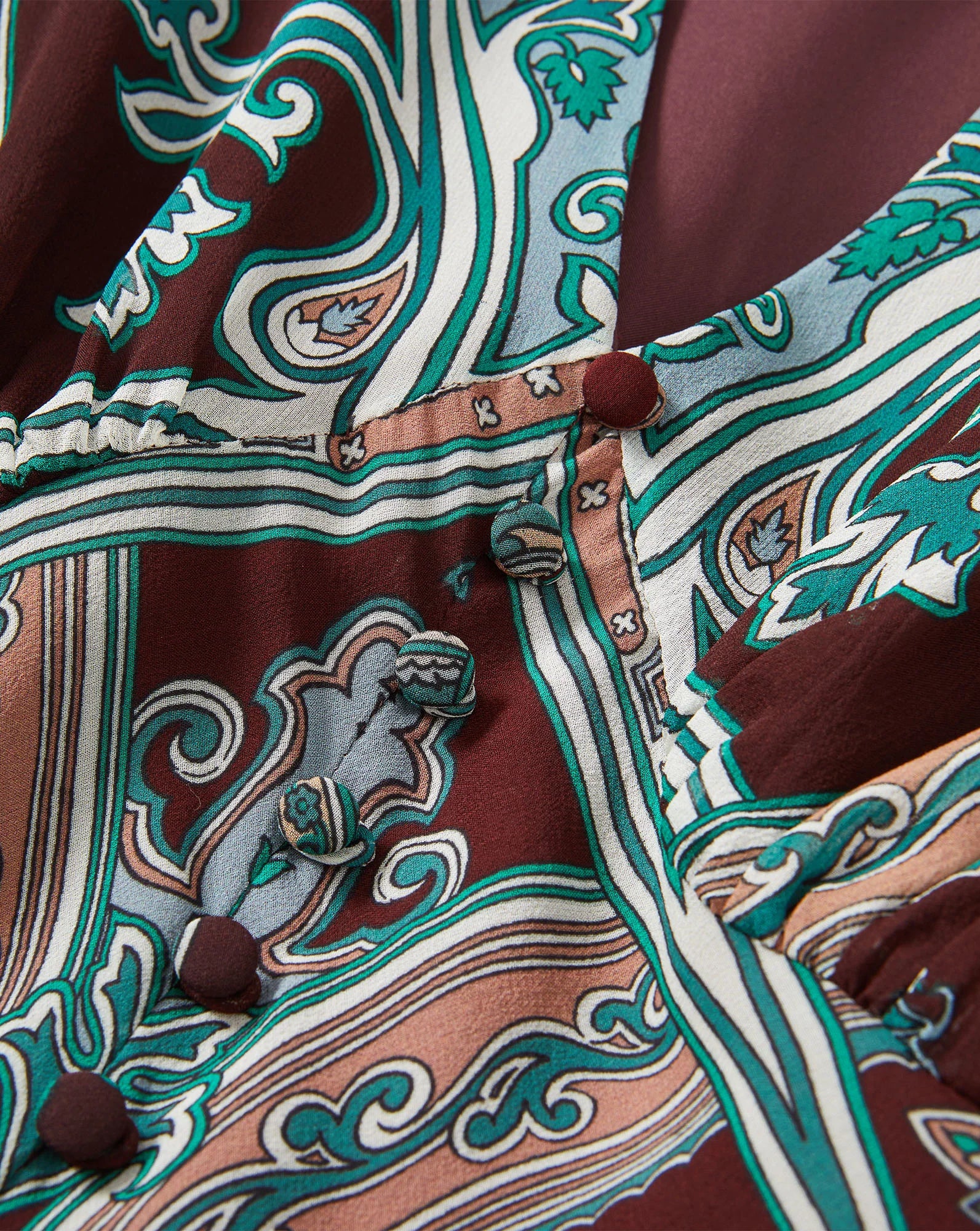 Veronica Beard Daciana Dress - Raisin Multi