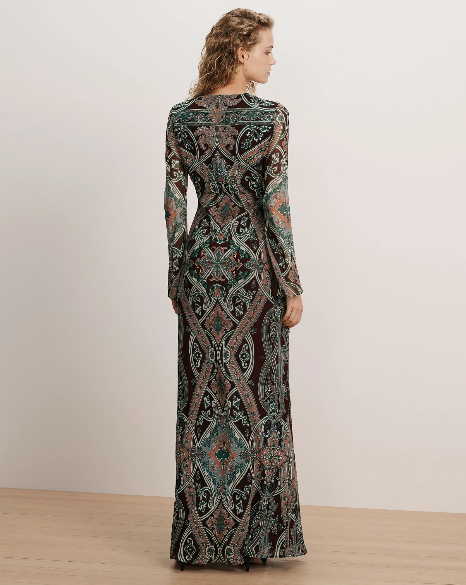 Veronica Beard Daciana Dress - Raisin Multi