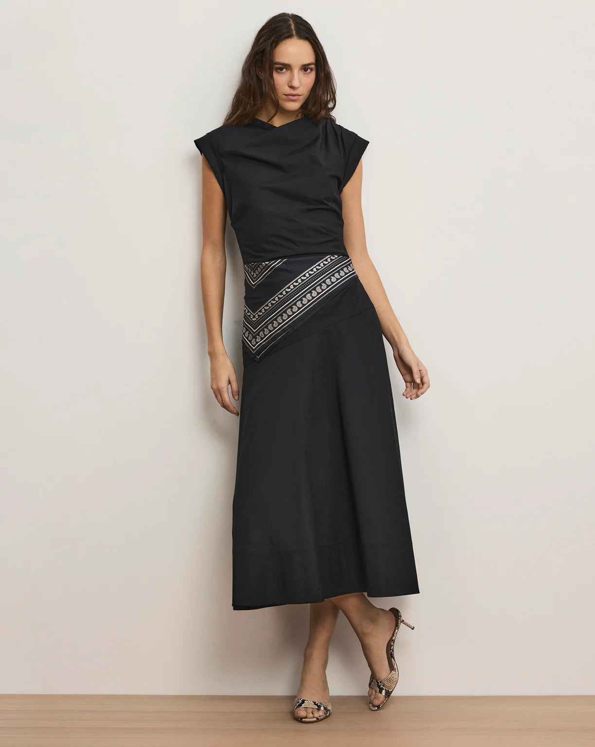 Veronica Beard Lisette Dress in Black