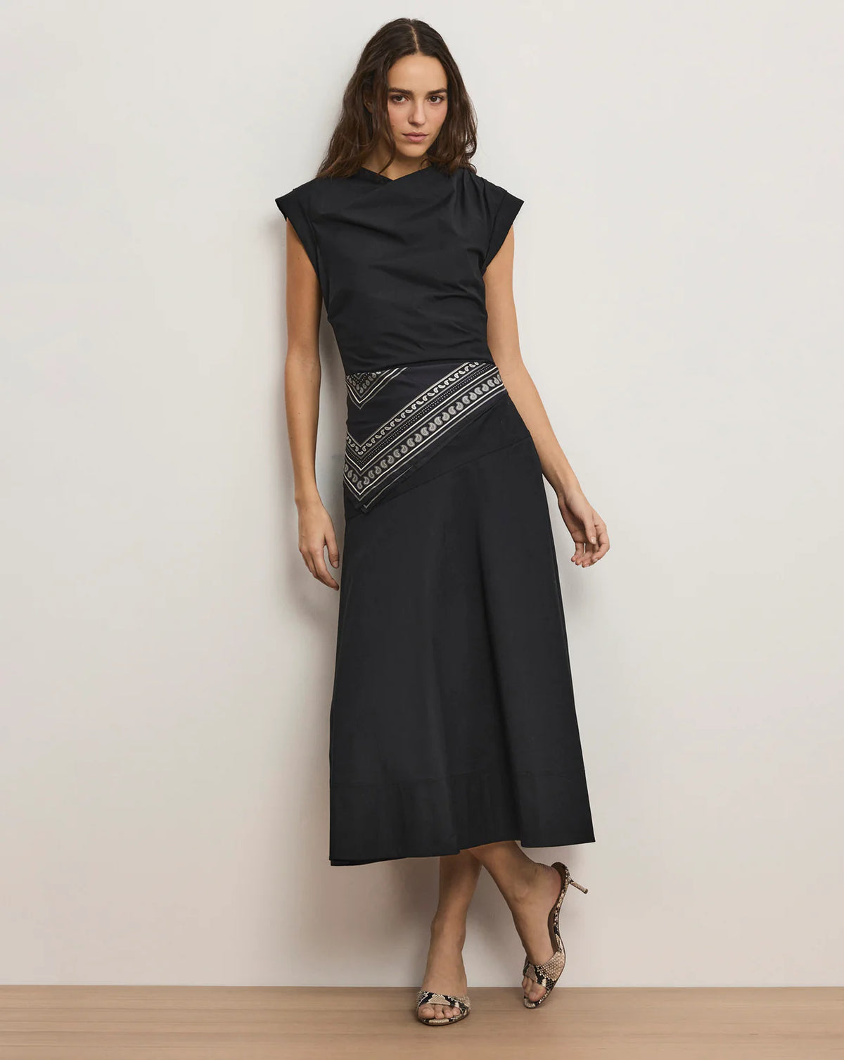 Veronica Beard Lisette Dress in Black