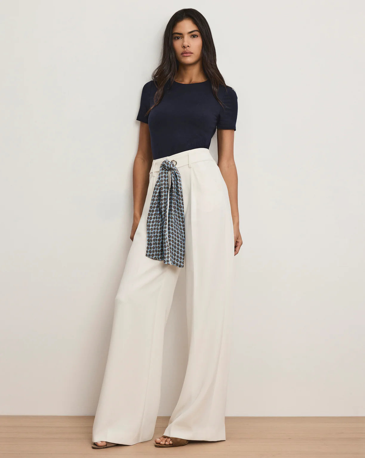 Veronica Beard Tai Pants in Dove