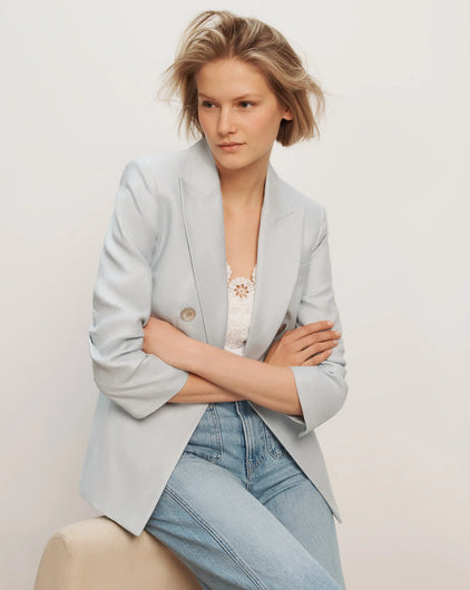 Veronica Beard Tomi Dickey Jacket - River Mist
