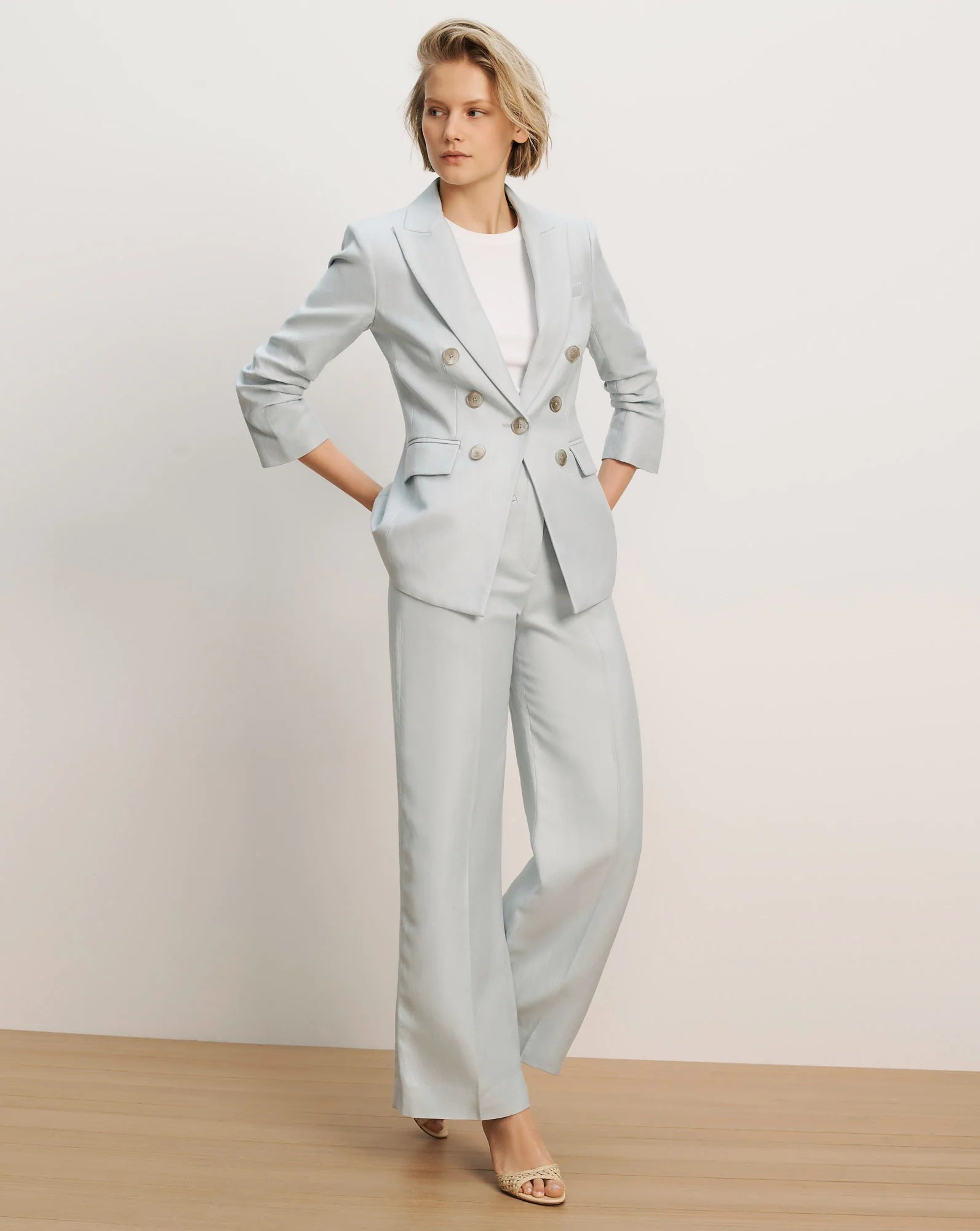 Veronica Beard Cassidee Pant - River Mist