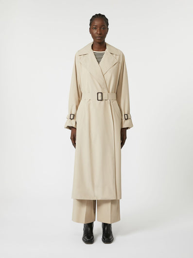 MM Fatto Raincoat in Beige