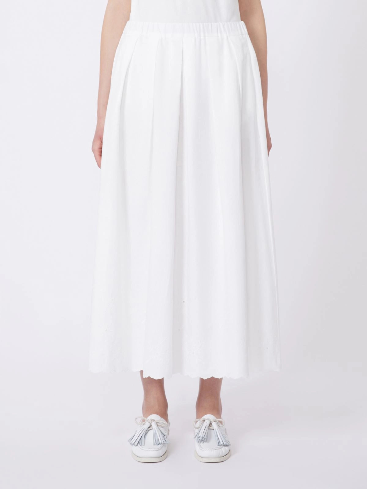 Weekend Maxmara Pio Skirt in White