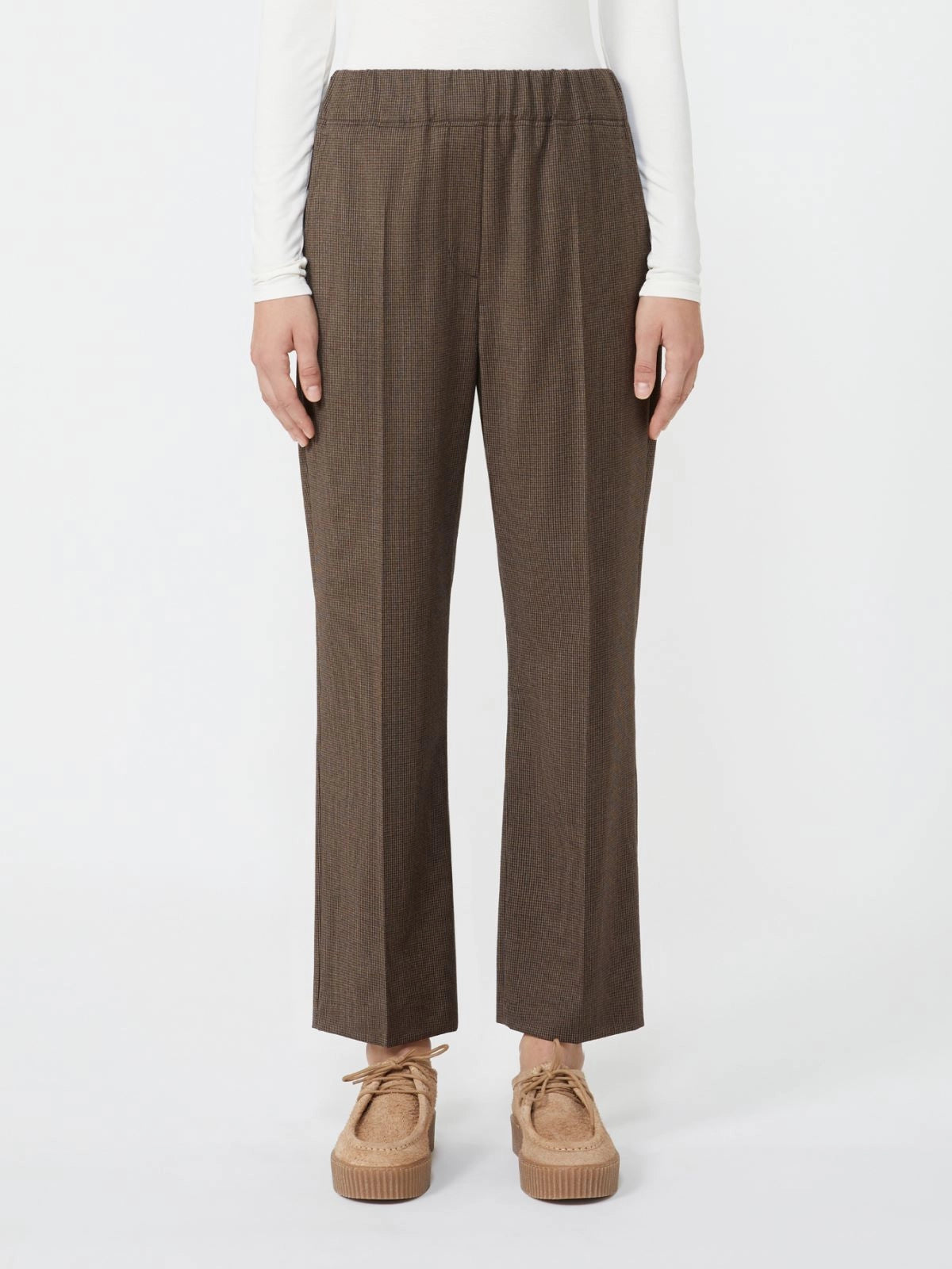 Weekend Max Mara Hately Trousers in Chocolate