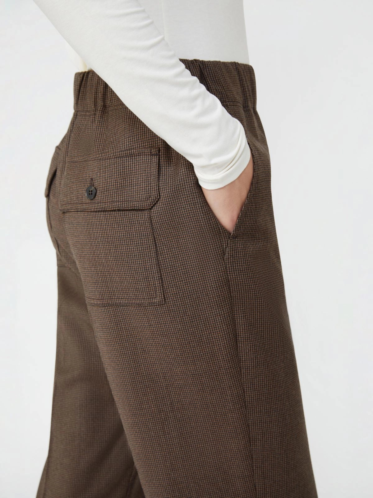 Weekend Max Mara Hately Trousers in Chocolate