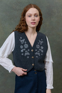 You added <b><u>Louise Misha Ibinka Knit Waistcoat in Charcoal</u></b> to your cart.