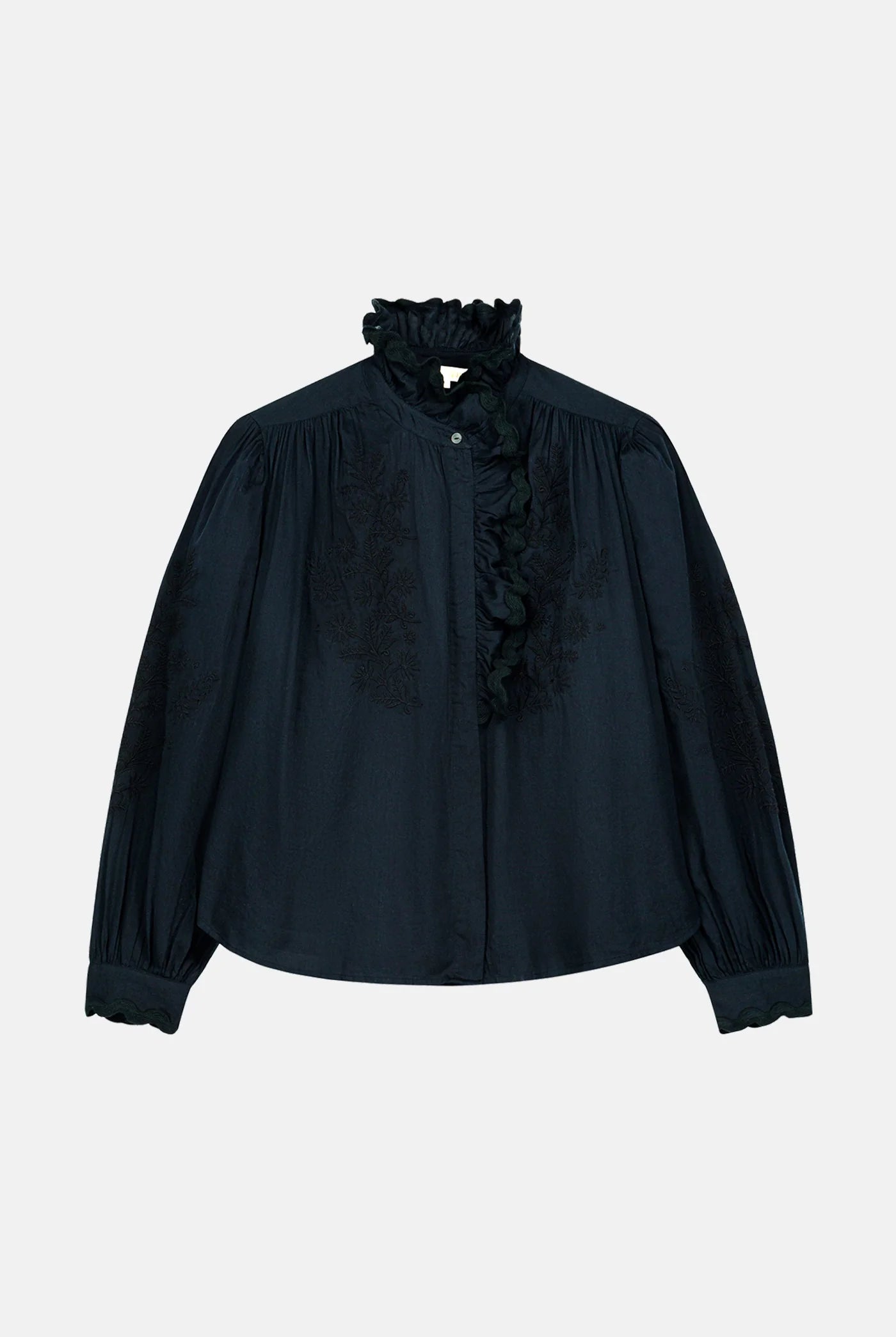 Louise Misha Cora Shirt in Charcoal