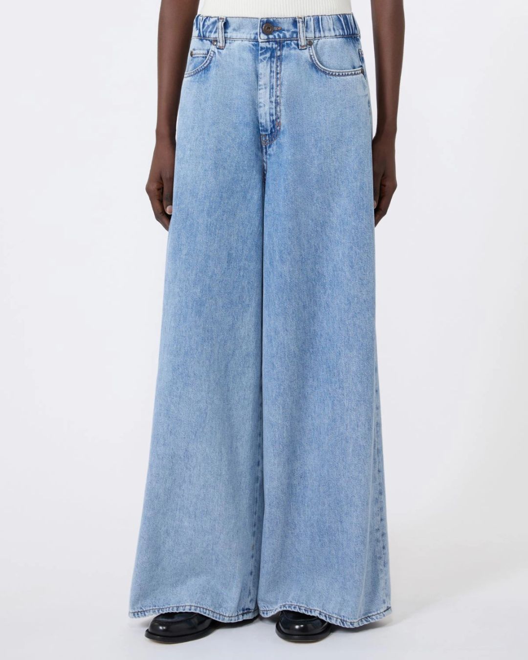 Weekend Max Mara Zattera Wide-Leg Jeans