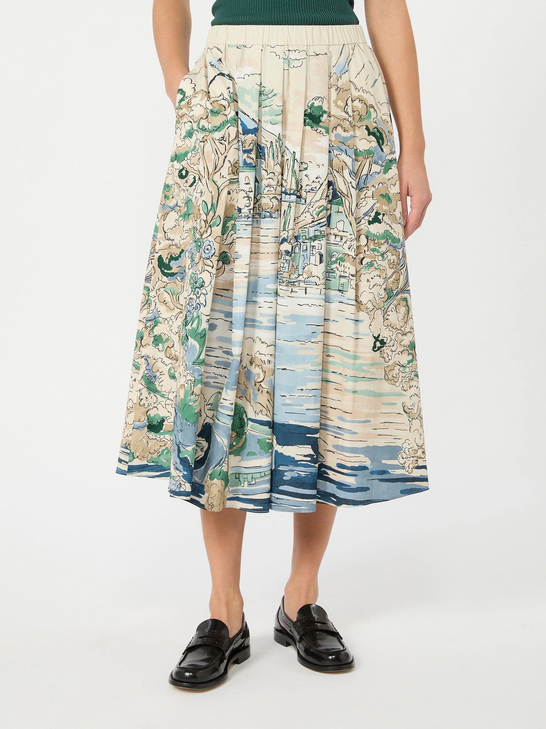 Weekend Max Mara Adepto Printed Skirt