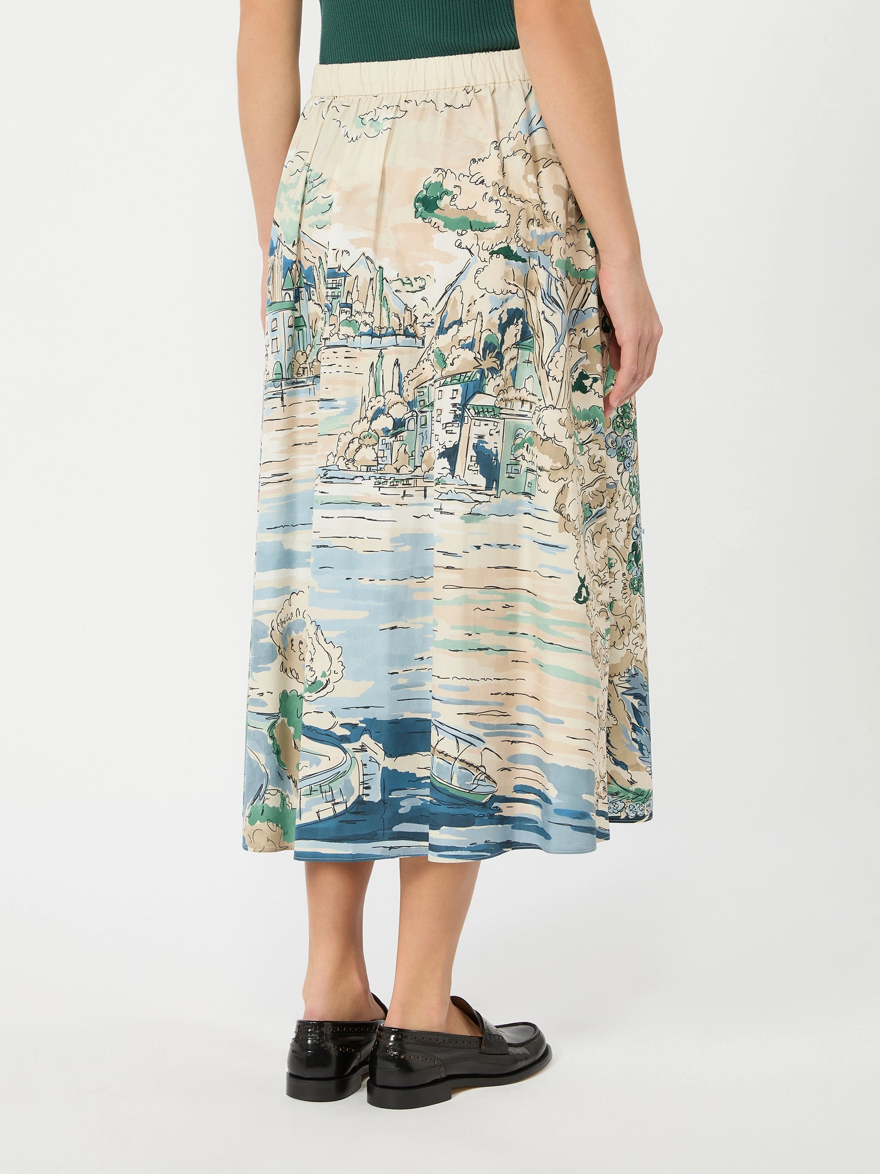 Weekend Max Mara Adepto Printed Skirt
