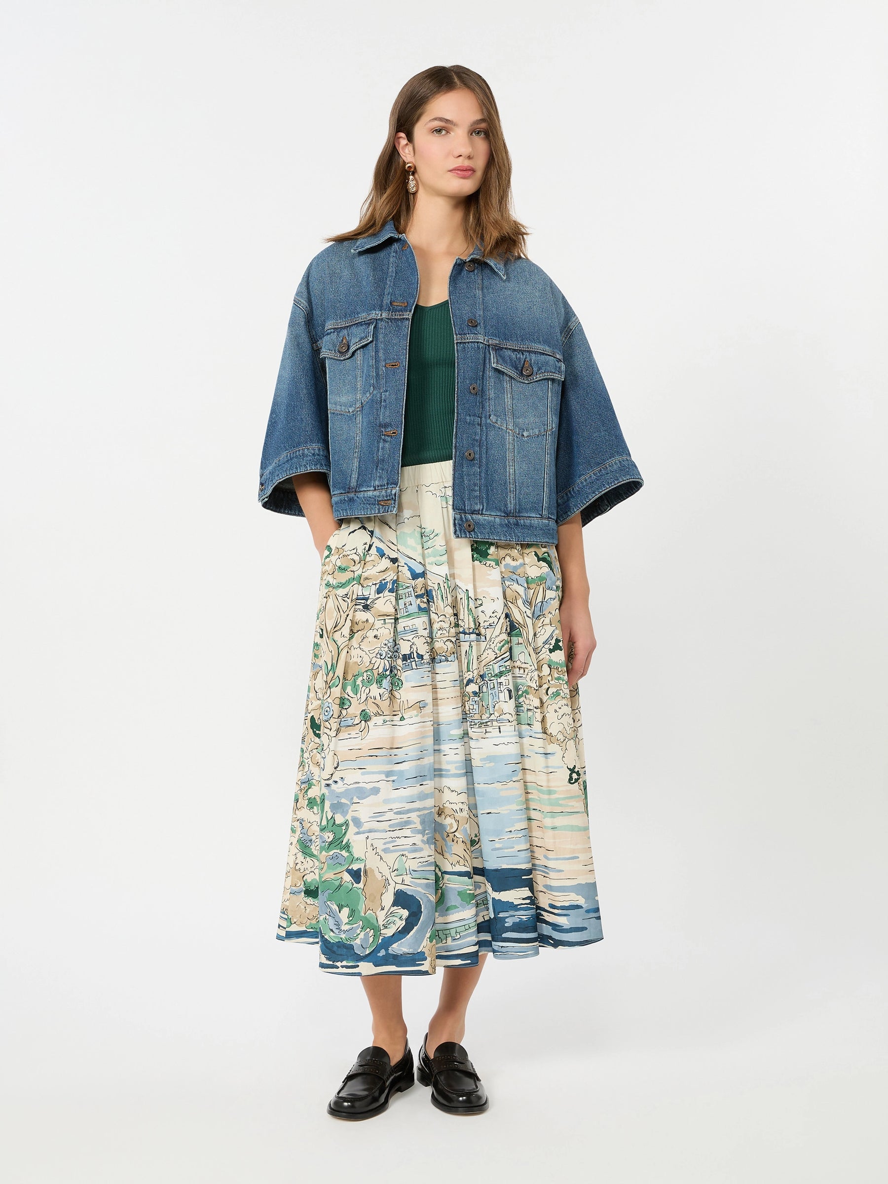 Weekend Max Mara Adepto Printed Skirt