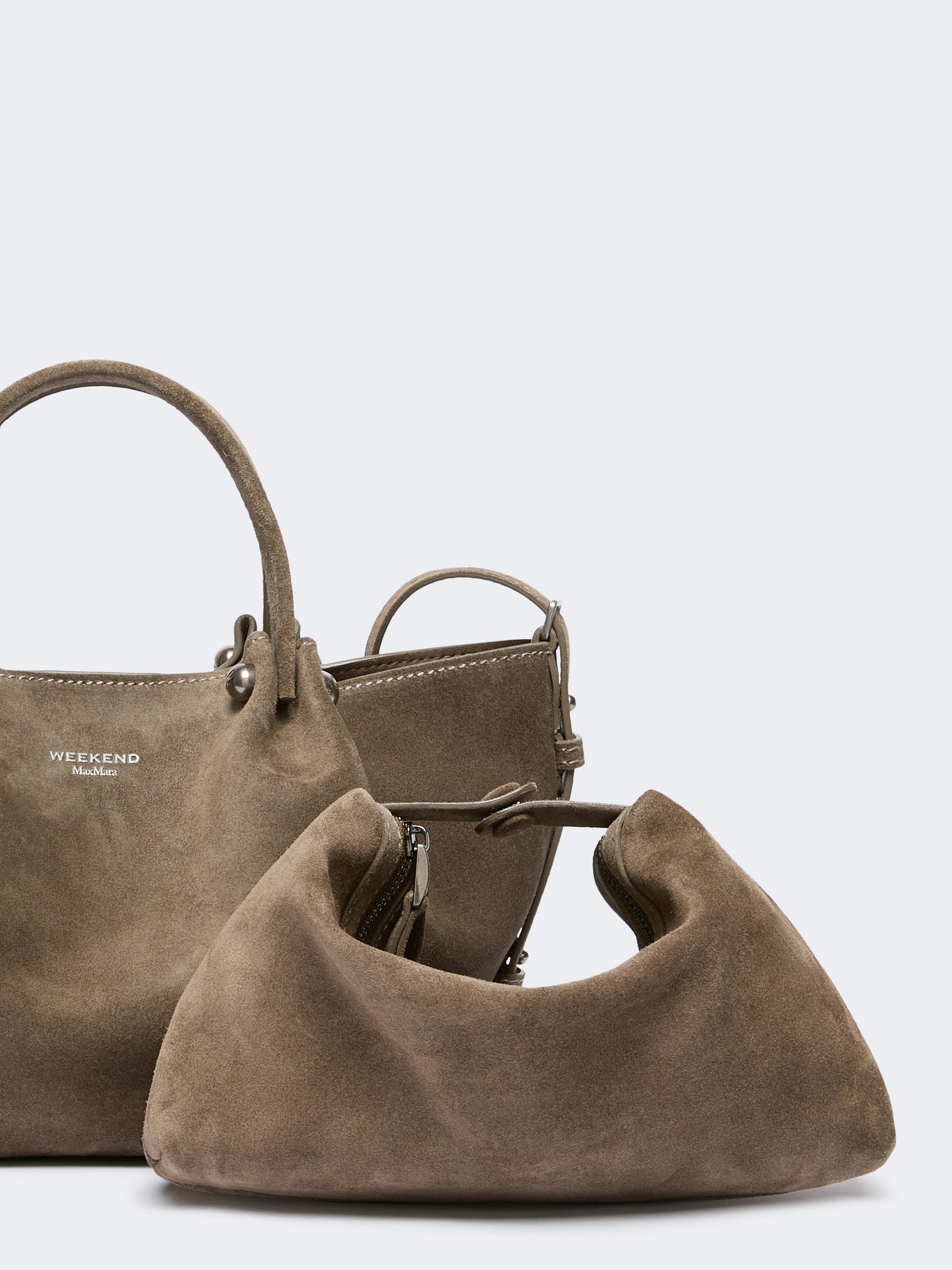 Weekend Maxmara Ario Bag - Medium Grey