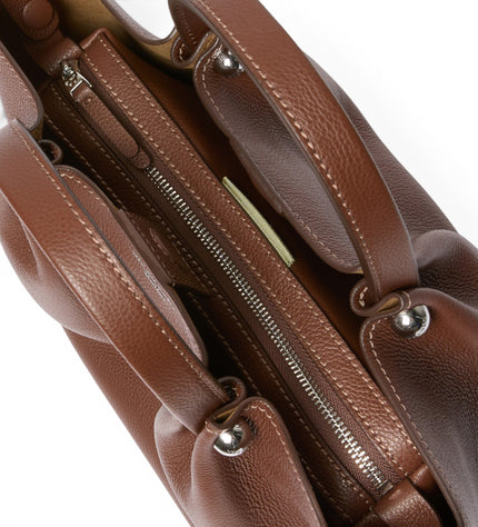 Weekend Maxmara Asatira Bag - Brown Leather