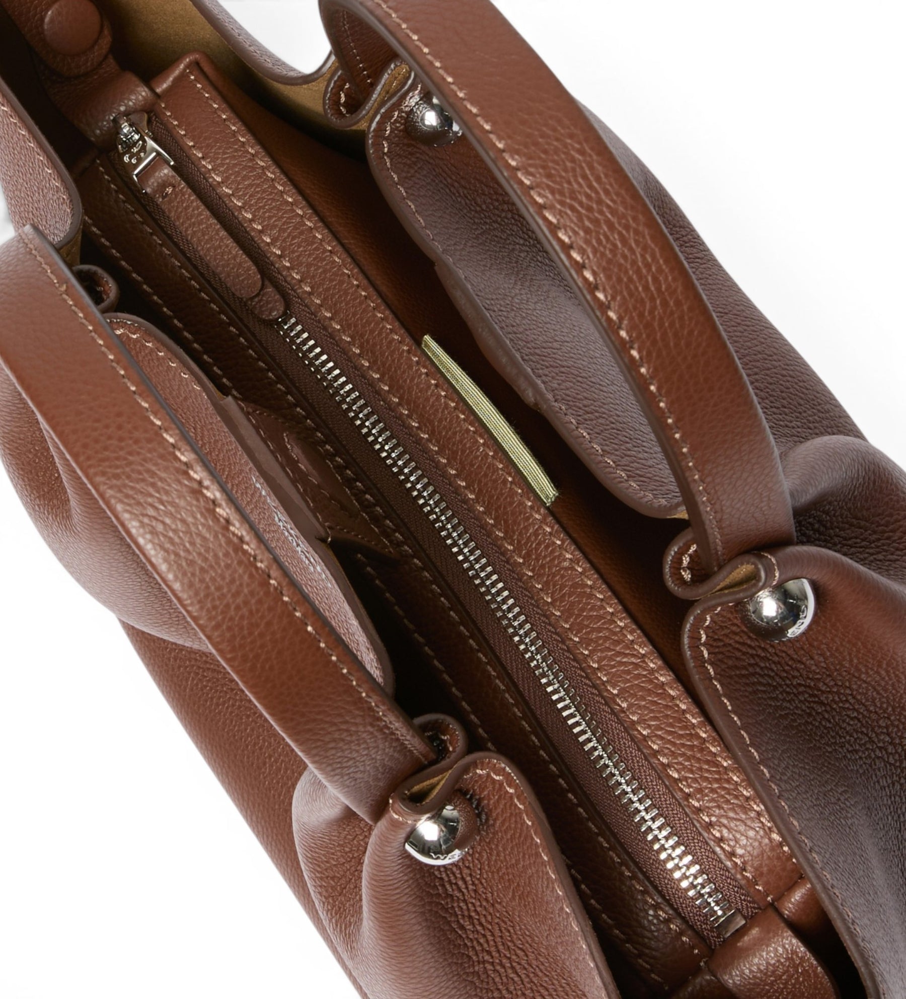 Weekend Maxmara Asatira Bag - Brown Leather