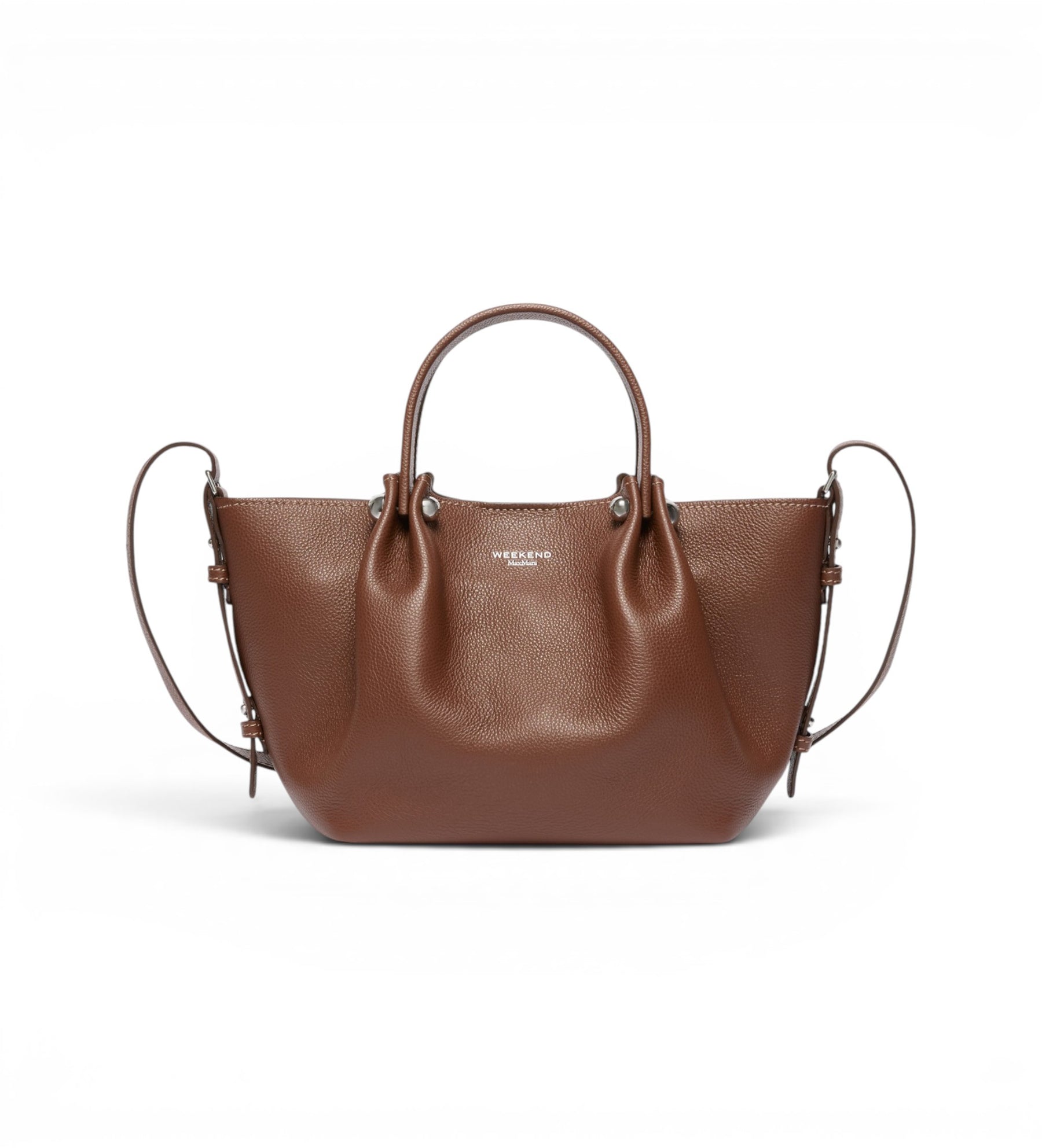 Weekend Maxmara Asatira Bag - Brown Leather
