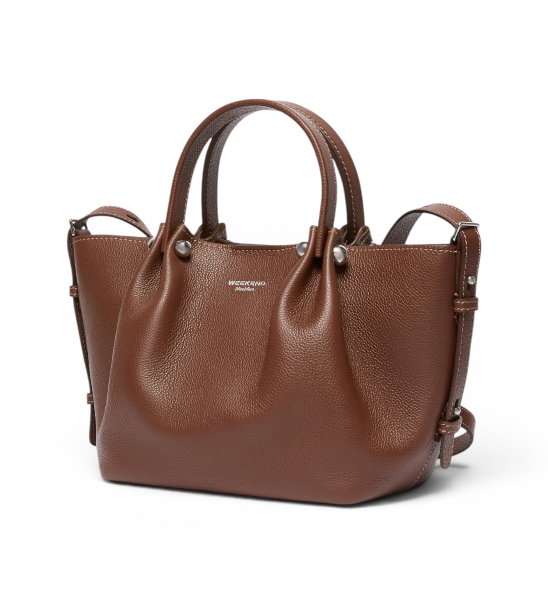 Weekend Maxmara Asatira Bag - Brown Leather