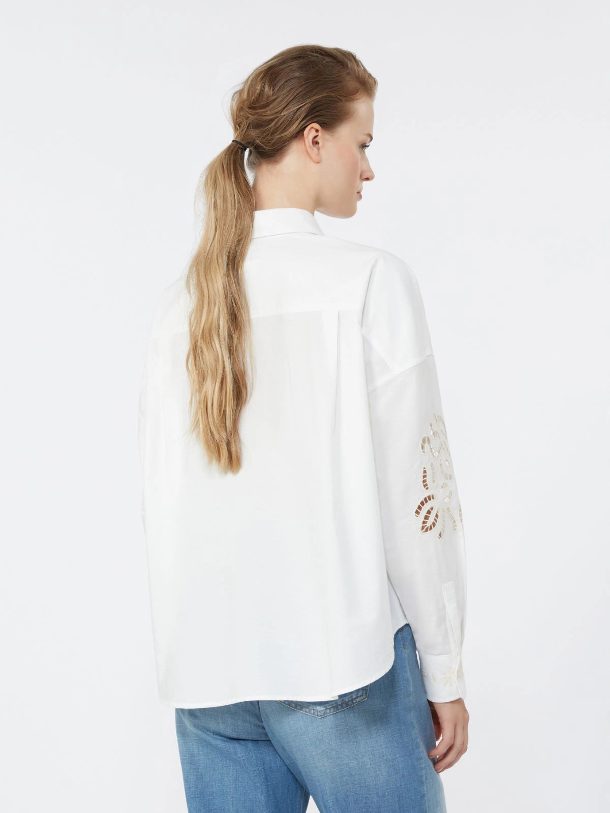 Weekend Maxmara Fonte Blouse in White
