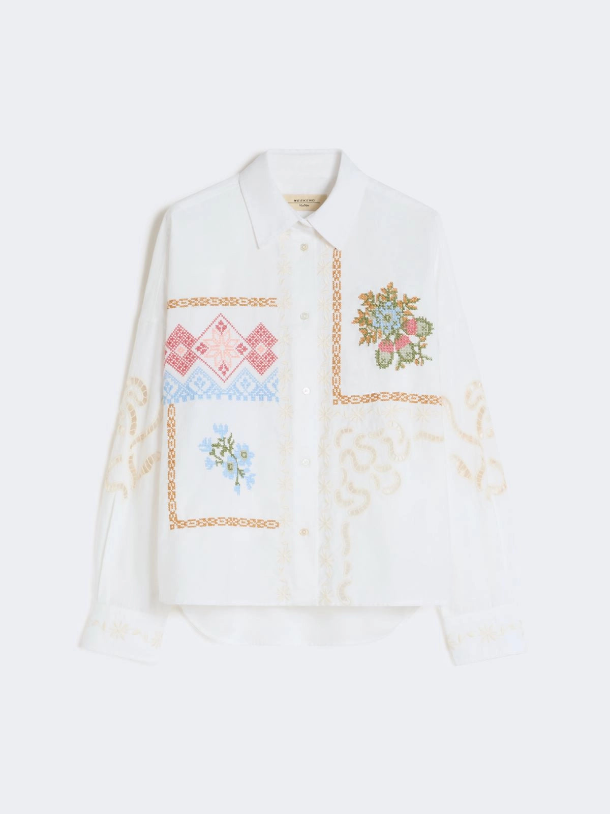 Weekend Maxmara Fonte Blouse in White