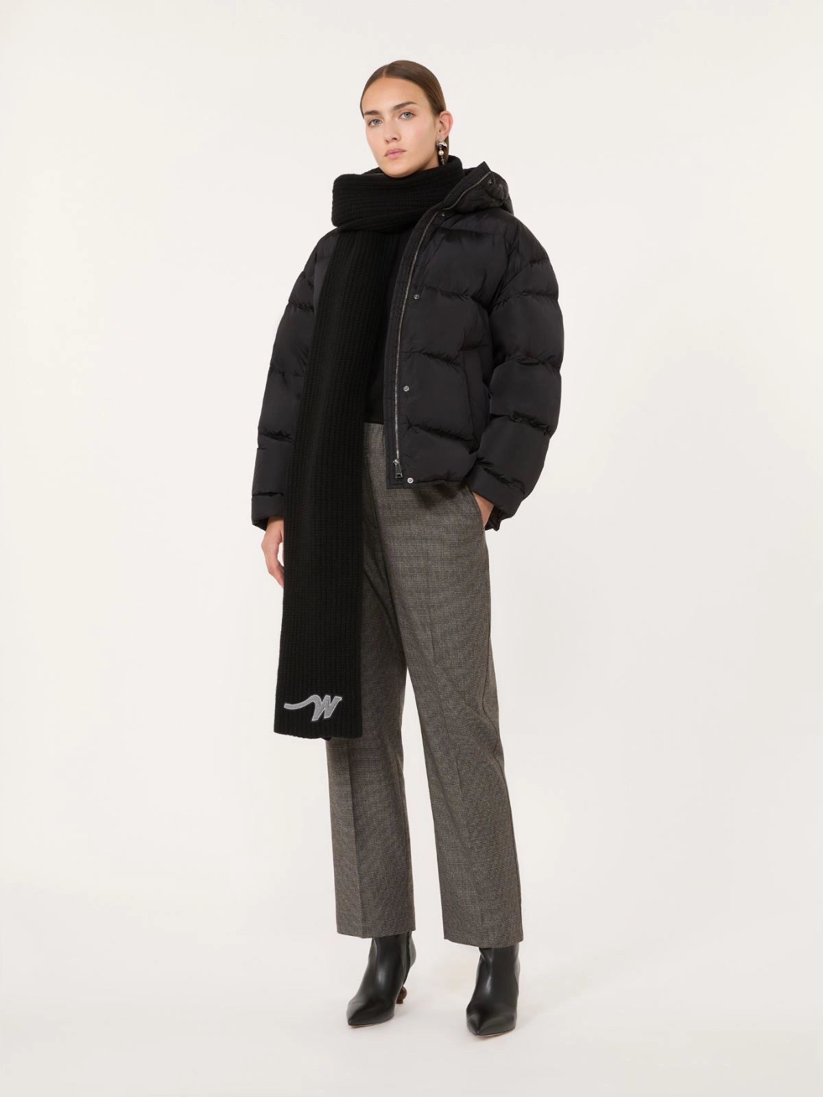 Weekend Maxmara Hateley Wool Trousers - Brown