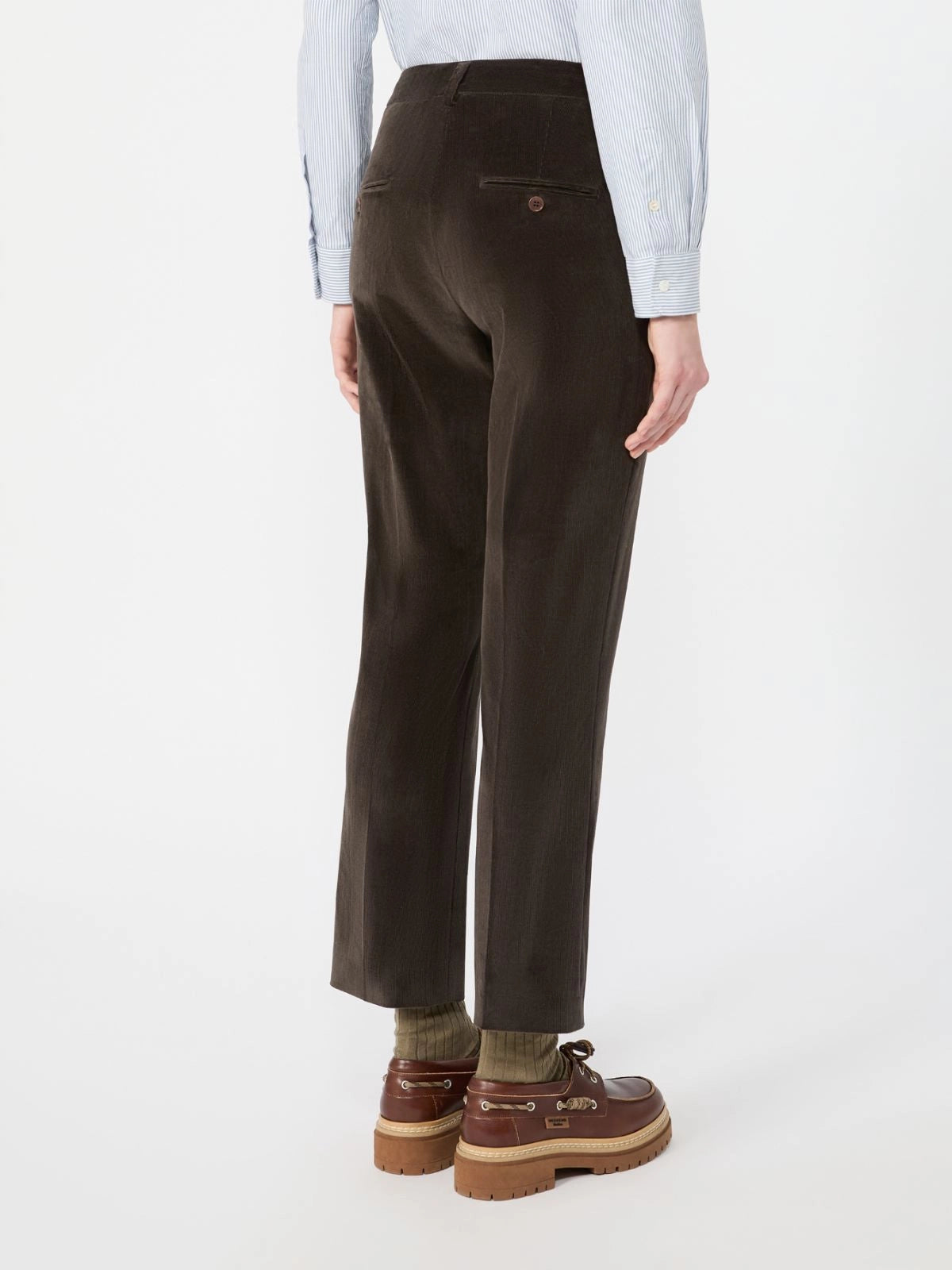 Weekend Maxmara Marruca Trousers - Dark Brown