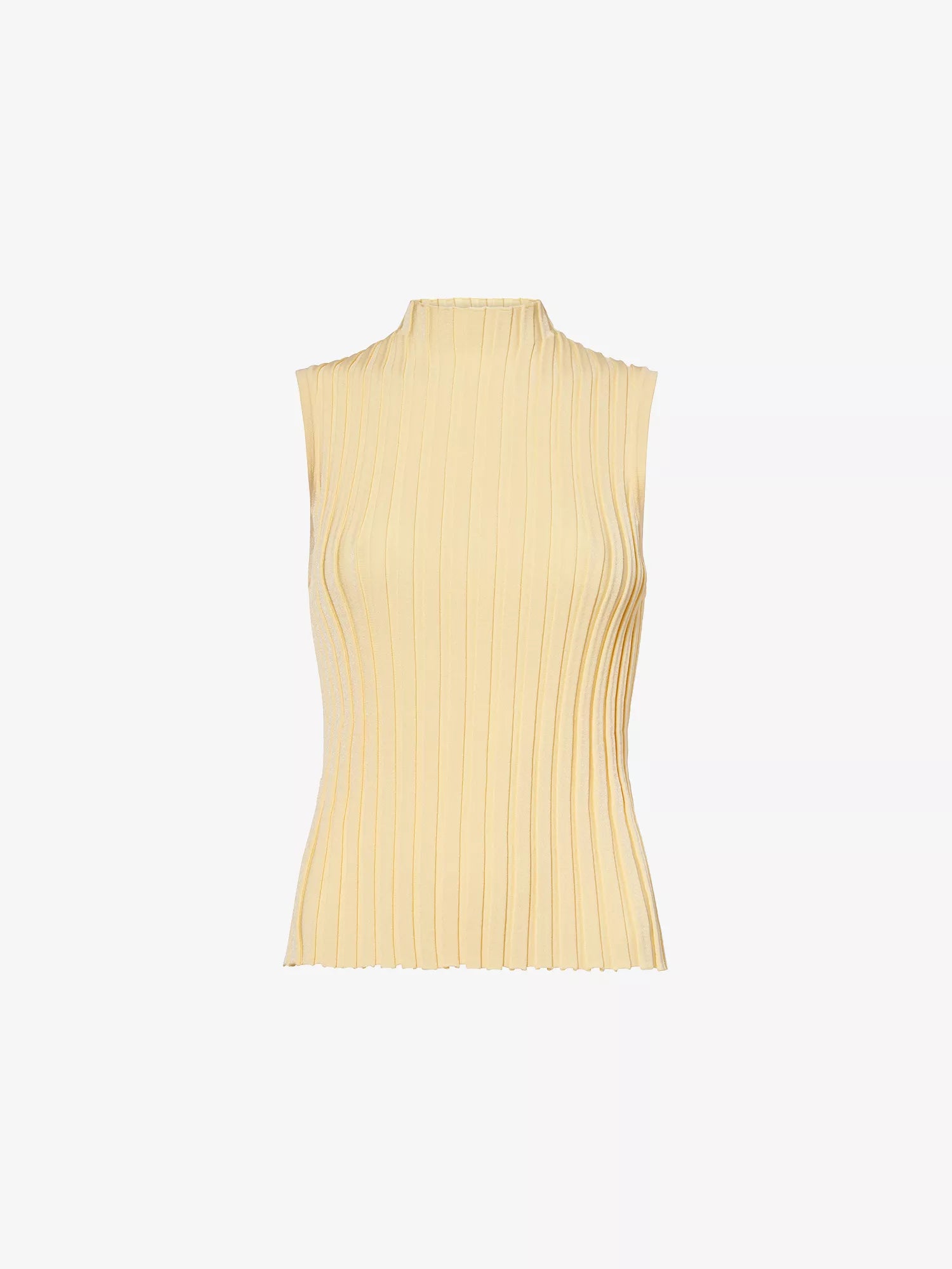 Weekend Maxmara Multic Tank in Light Yellow