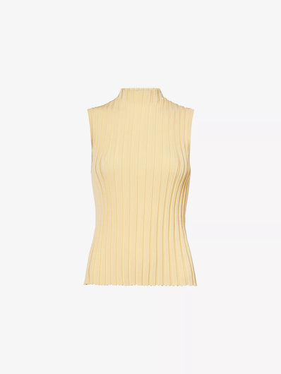 Weekend Maxmara Multic Tank in Light Yellow
