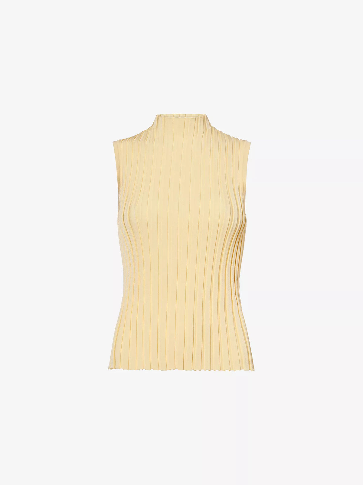 Weekend Maxmara Multic Tank in Light Yellow