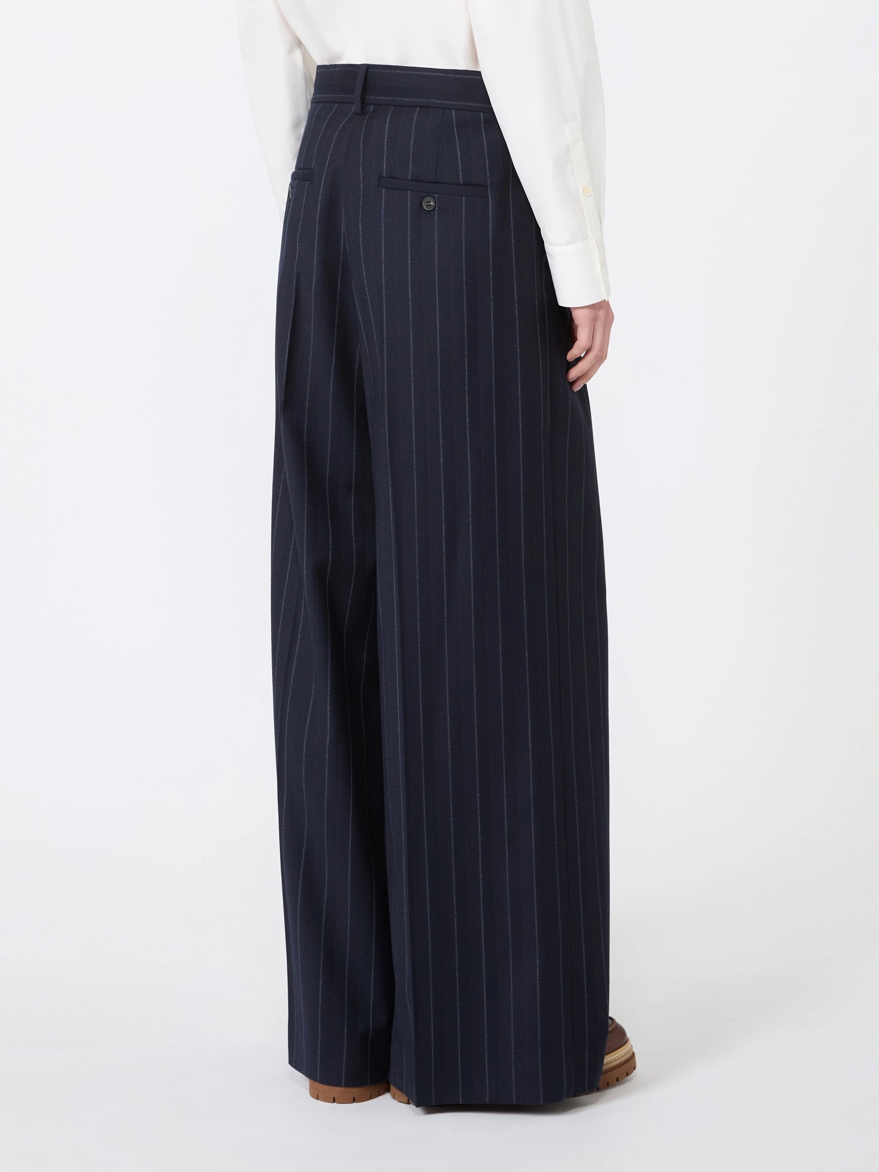 Weekend Maxmara Nebbie Trousers - Navy