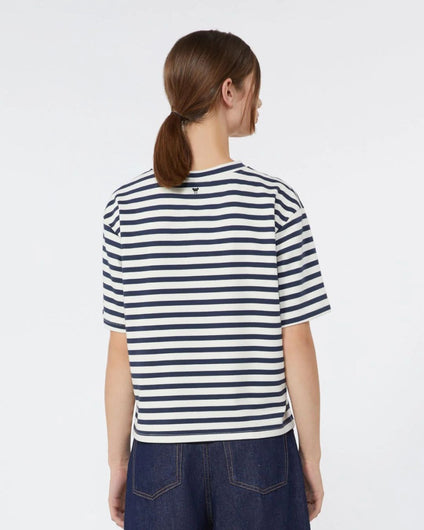 Weekend Maxmara Sabato Tee in Navy Sun