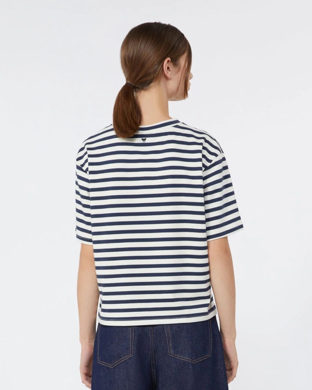 Weekend Maxmara Sabato Tee in Navy Sun