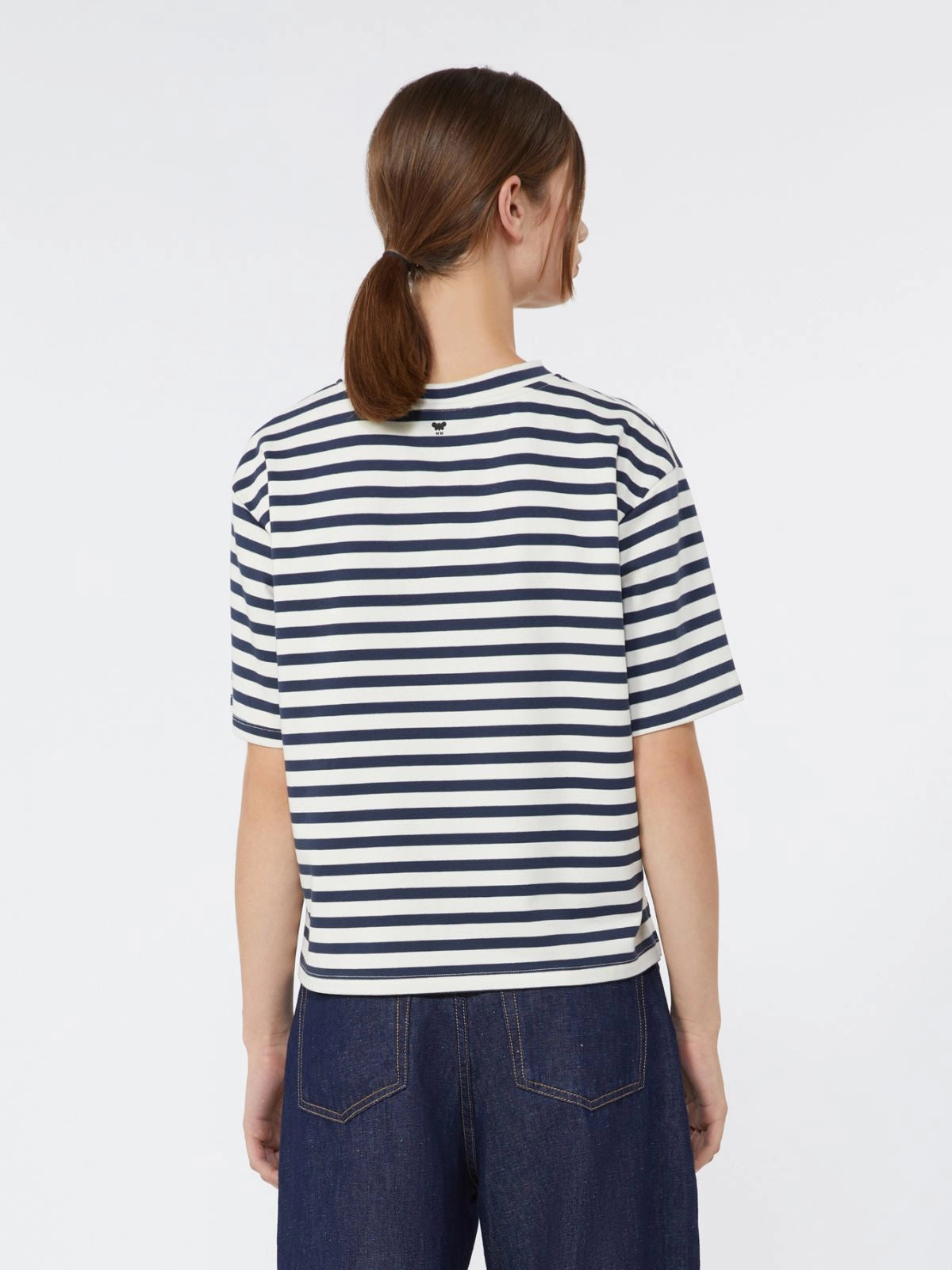 Weekend Maxmara Sabato Tee in Navy Sun