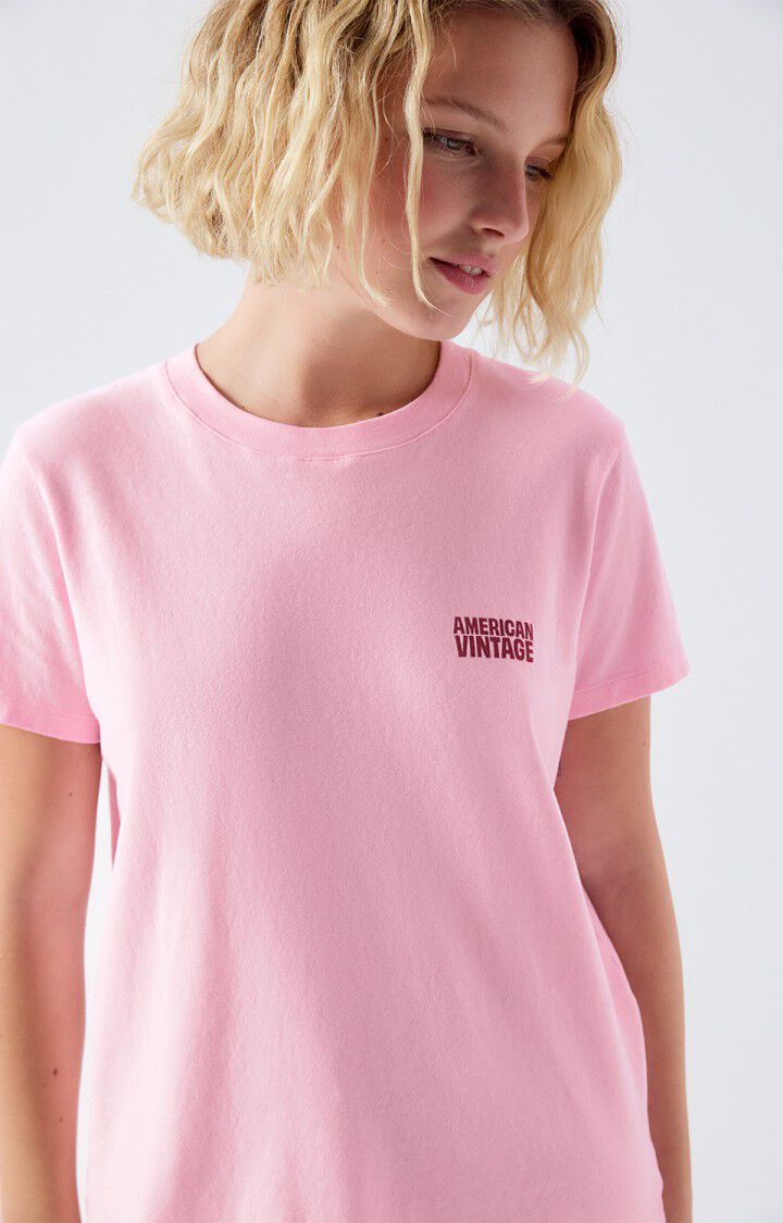American Vintage Ykobow T-Shirt in Candy