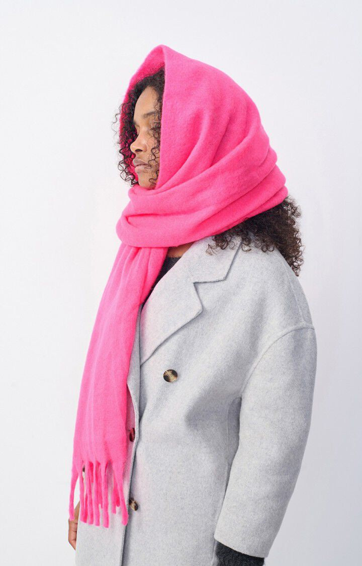 American Vintage Zinaco Scarf in Rose Fluo