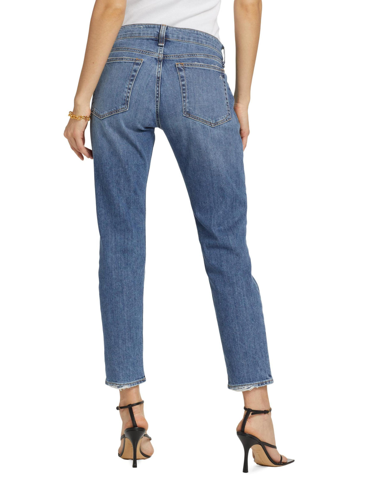 Rag & Bone Dre Low Rise Slim Boyfriend in Julienne