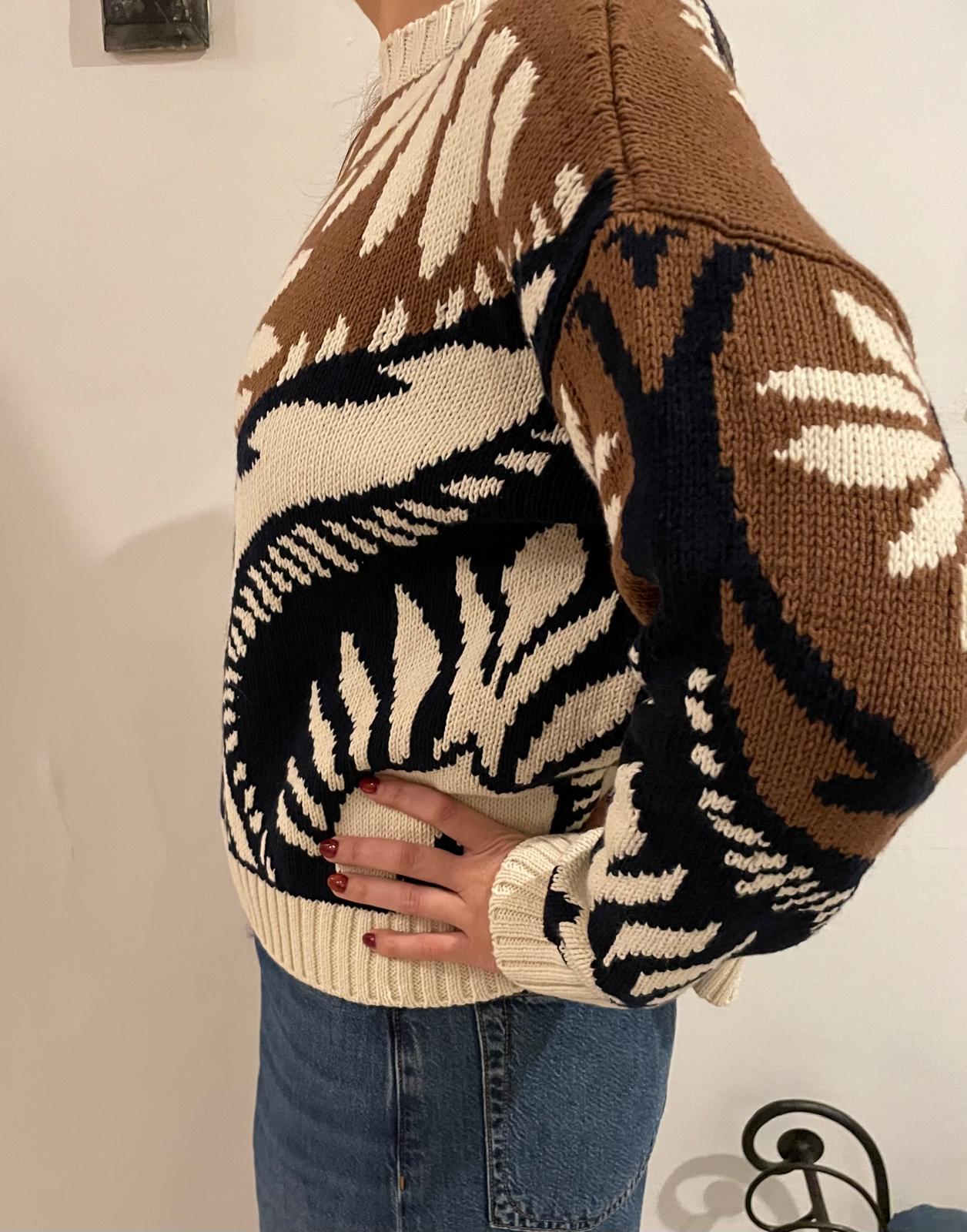 Weekend Maxmara Celebre Knit in Tobacco