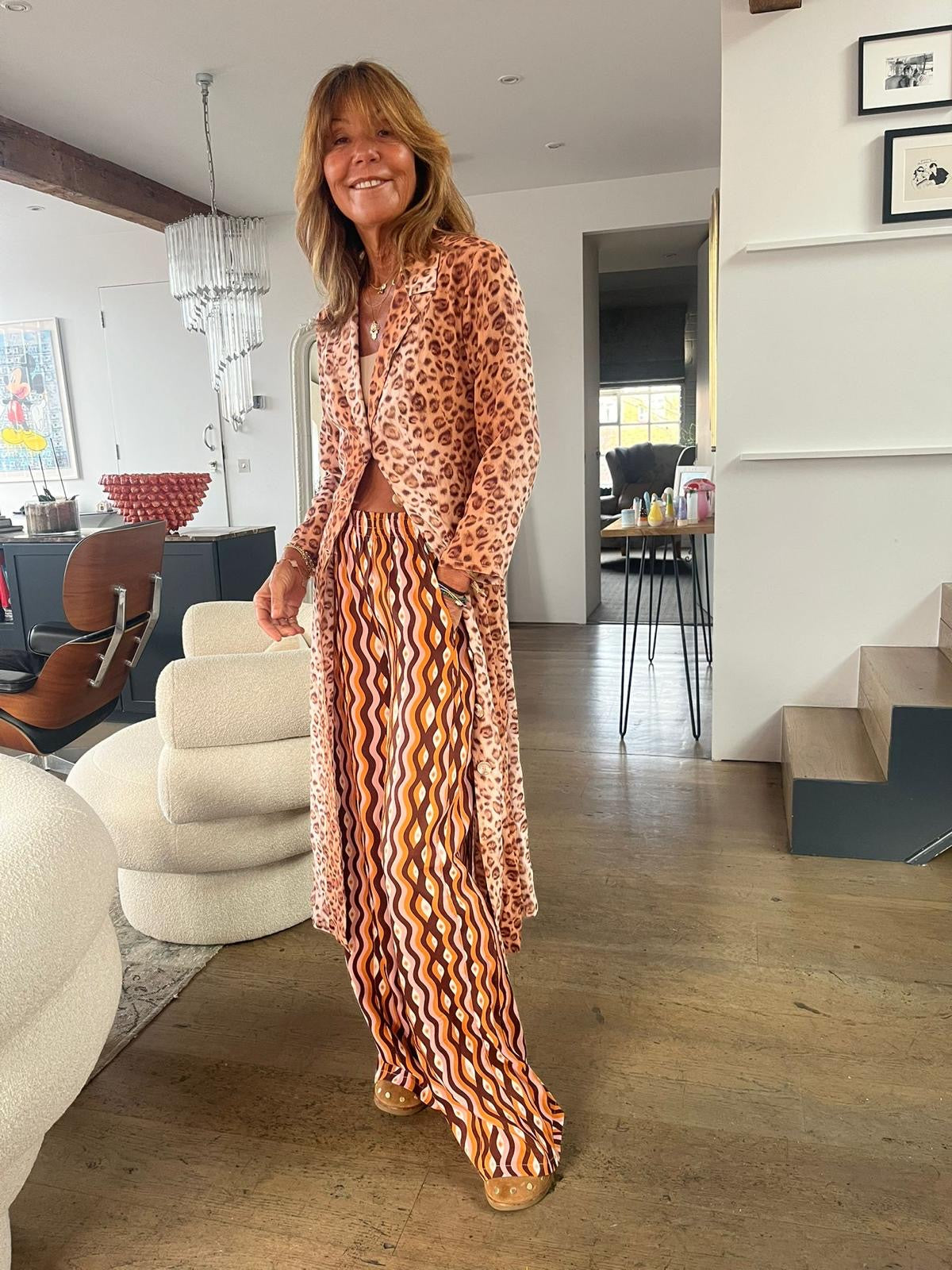 Primrose Park Eli Dress in Leopard
