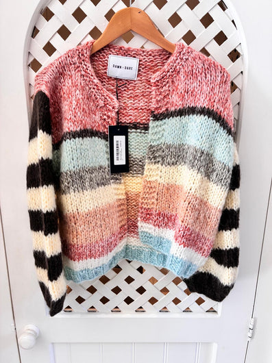 Dawn X Dare Gabi Cardi in Natural Shade