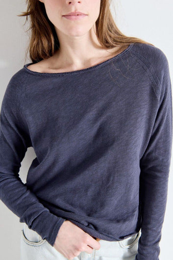 American Vintage Sonoma 02 LS in Navy Blue Vintage